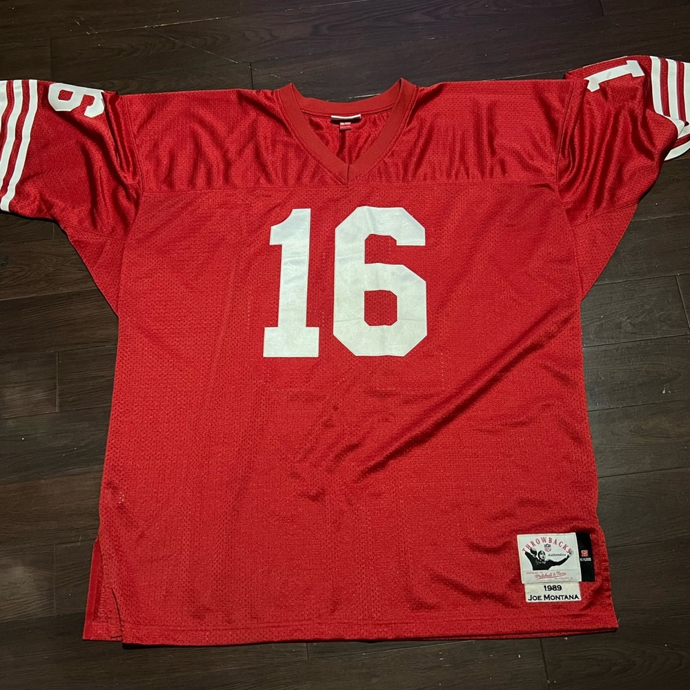 Authentic San Francisco 49ers Joe Montana jersey